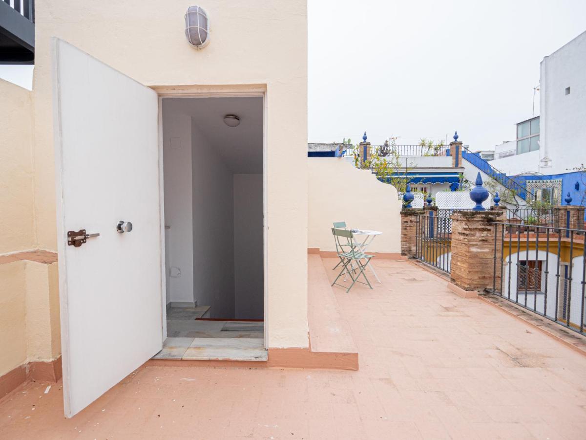 Cl Ubicacion Excelente Y Terraza Comun Junto A La Alfalfa Sevilla Kültér fotó
